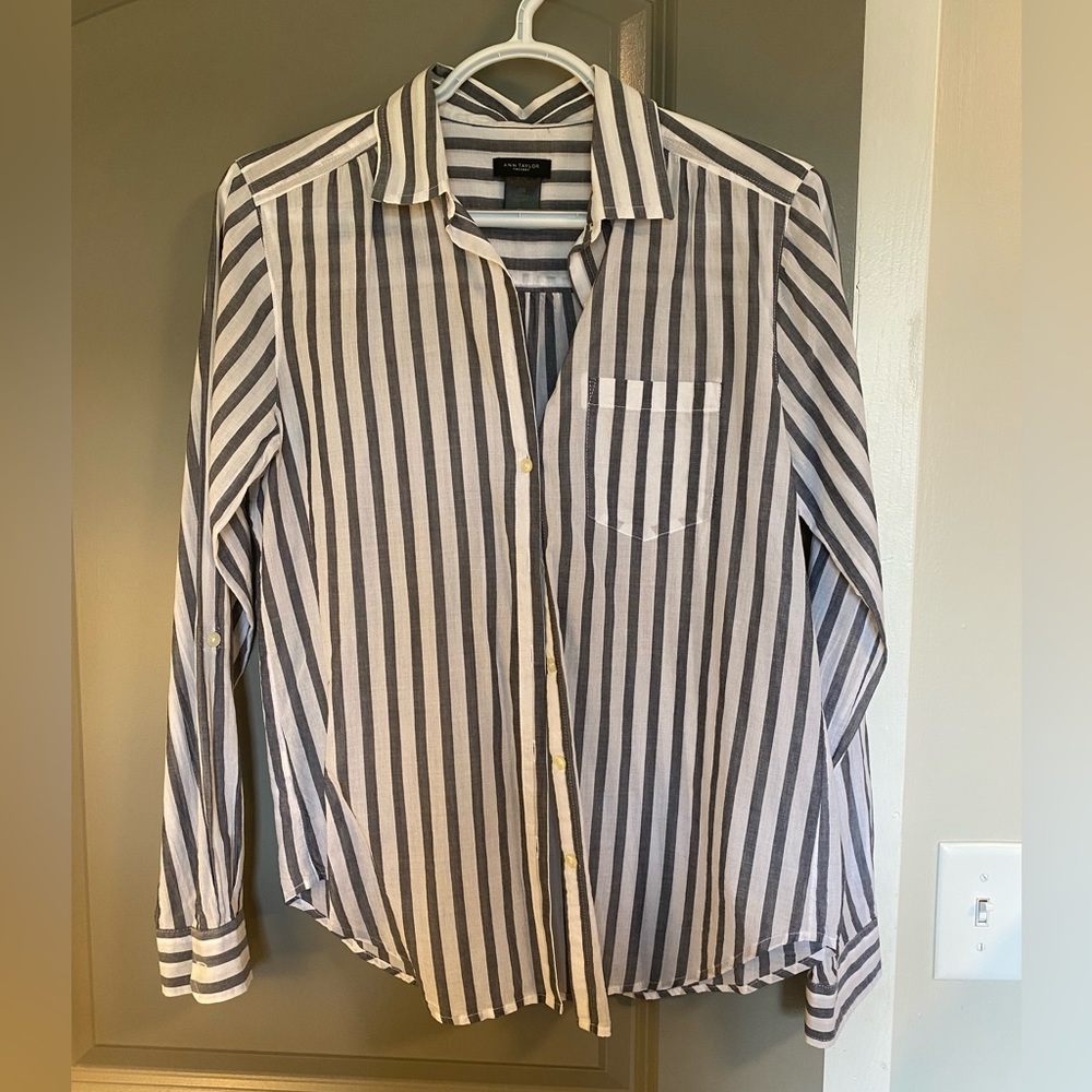 Ann Taylor Factory Button Down